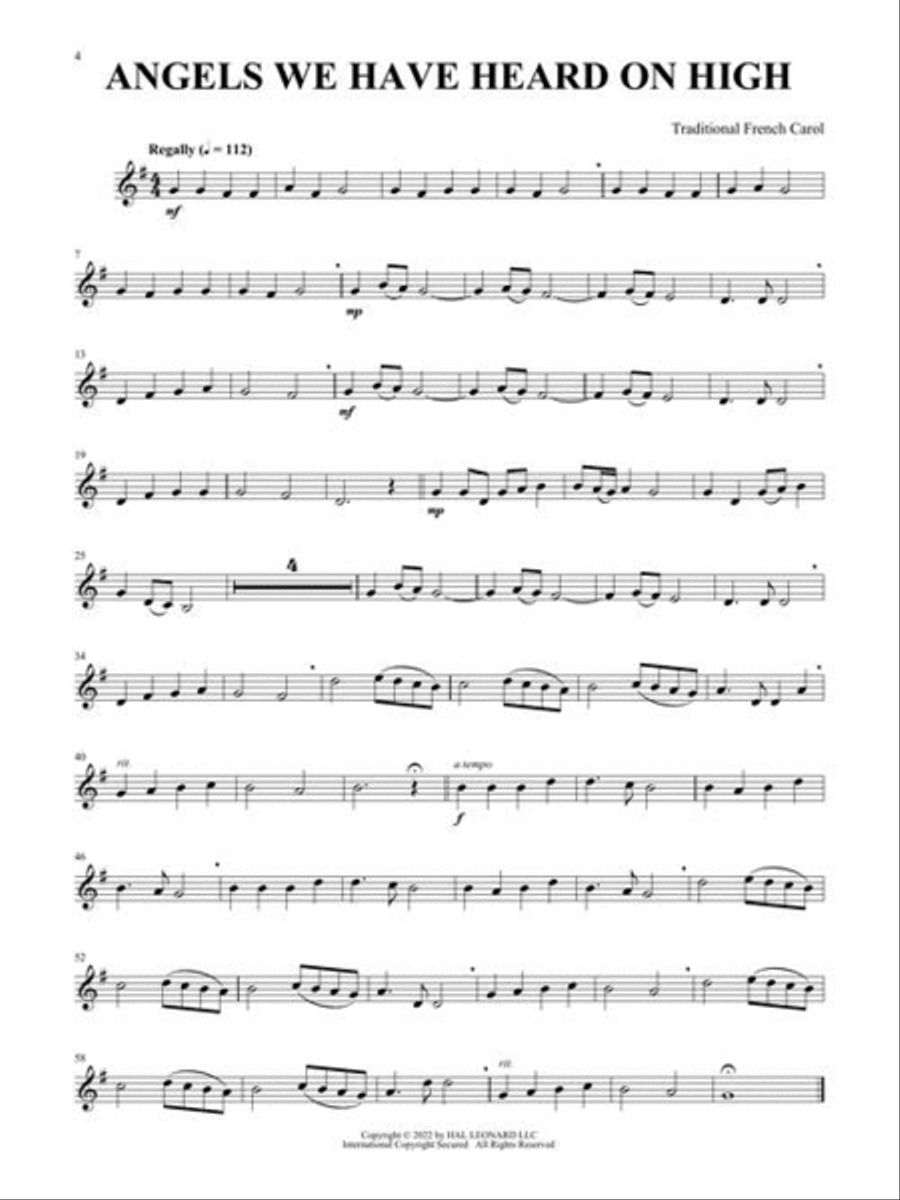 Canadian Brass Christmas Quartets Brass Quartet scores gallery preview page 4