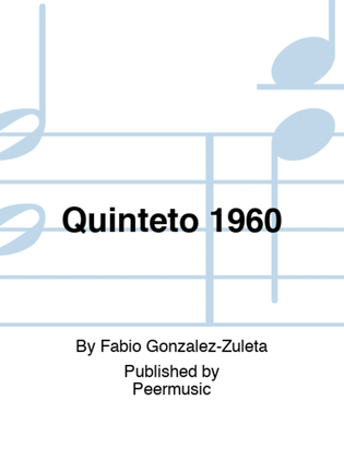 Book cover for Quinteto 1960
