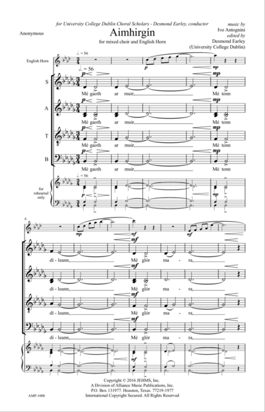 Aimhirgin 4-Part scores gallery preview page 8