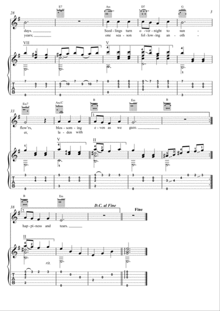 Sunrise, Sunset String Duet scores gallery preview page 3