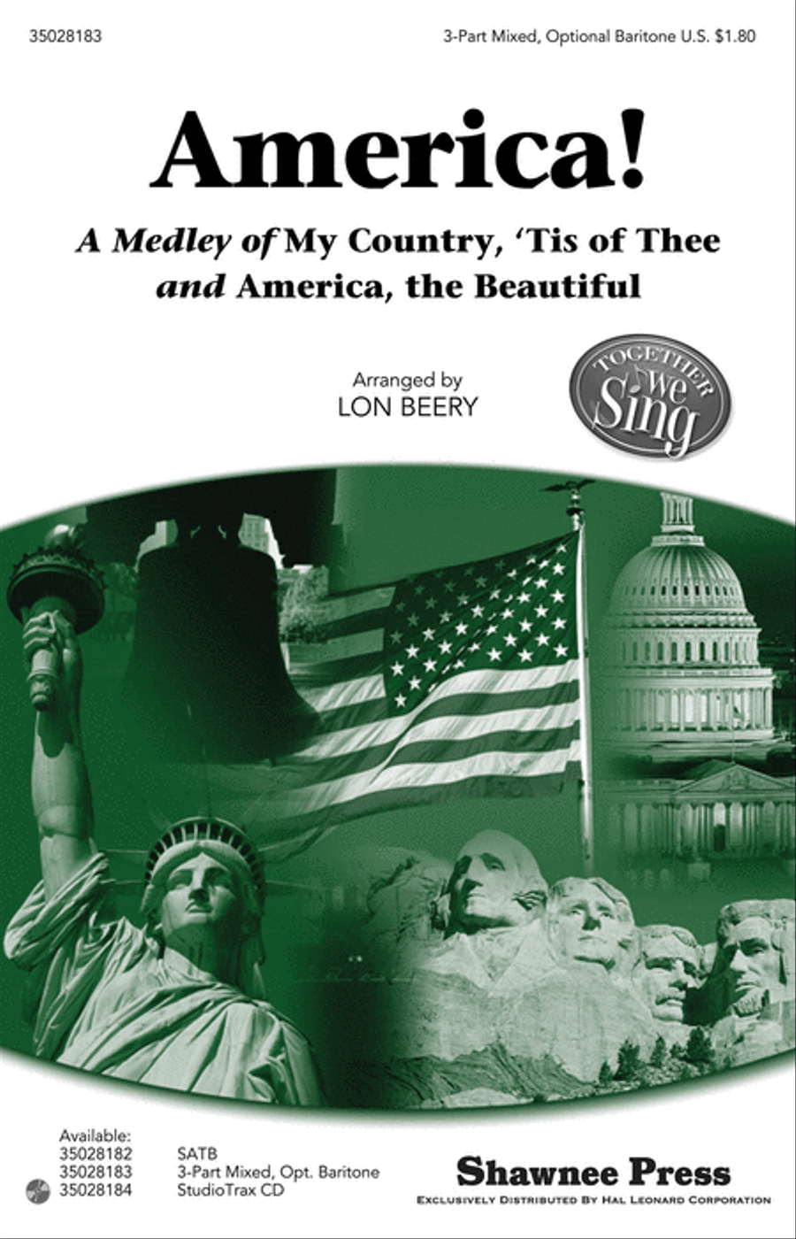 America! 3-Part scores gallery preview page 1
