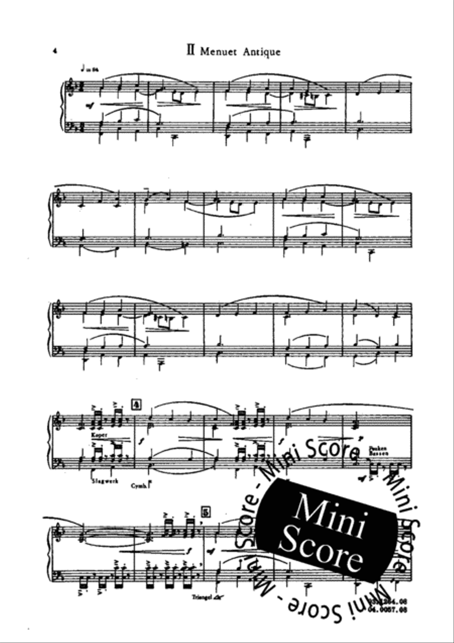 Young One's Partita Concert Band scores gallery preview page 8