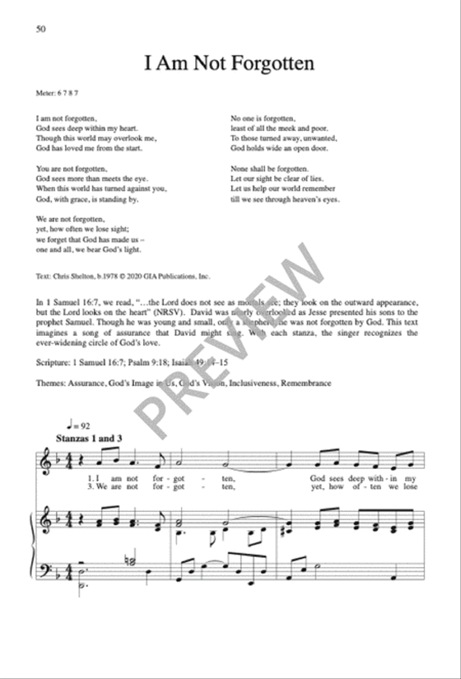 Sing No Empty Alleluias Sacred scores gallery preview page 47
