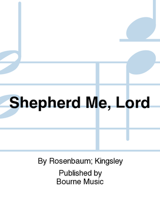 Book cover for Shepherd Me, Lord