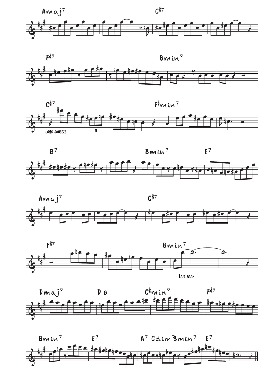 Dixieland delights - 10 jazz etudes - Eb instruments Woodwind Duet scores gallery preview page 6