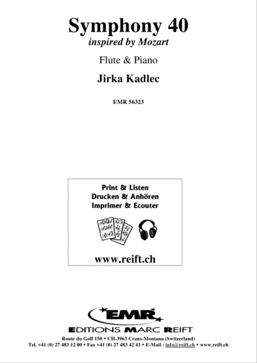 Symphony 40 Flute Solo scores gallery preview page 2