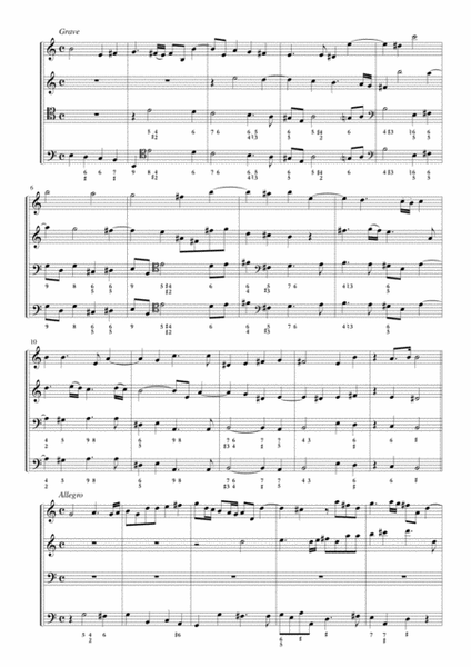 Corelli, Sonata op.3 n.6 in G major
