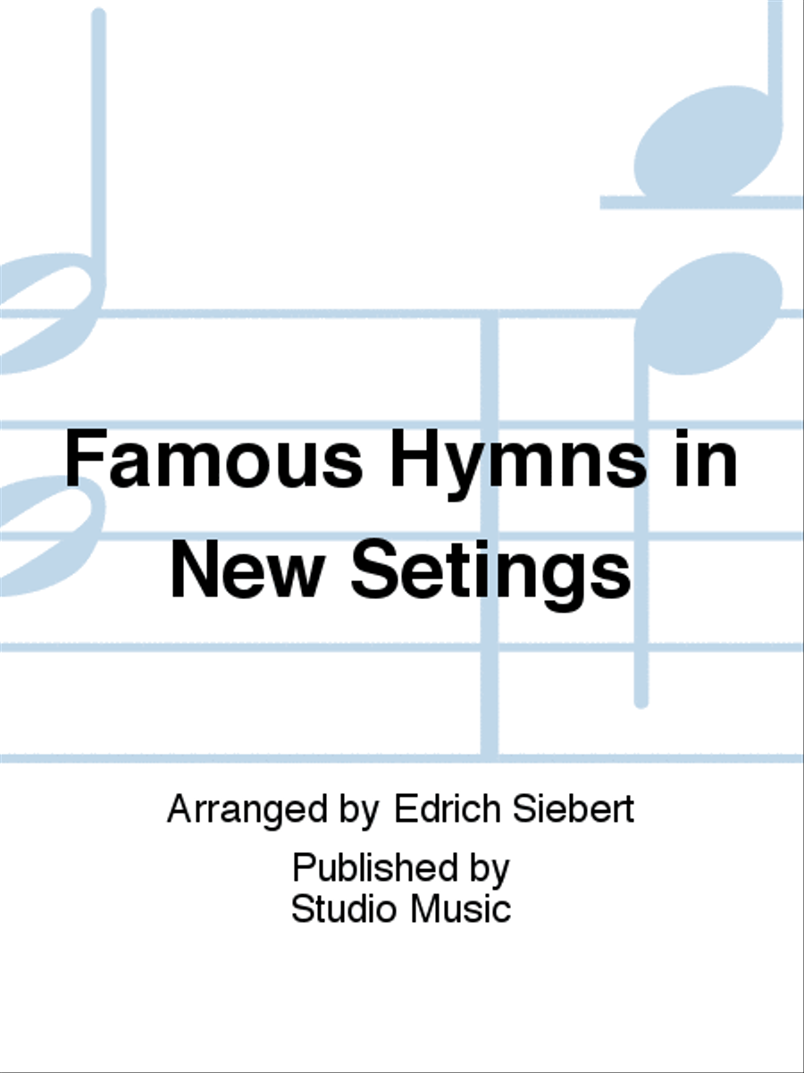 Famous Hymns in New Setings Brass Band scores gallery preview page 1