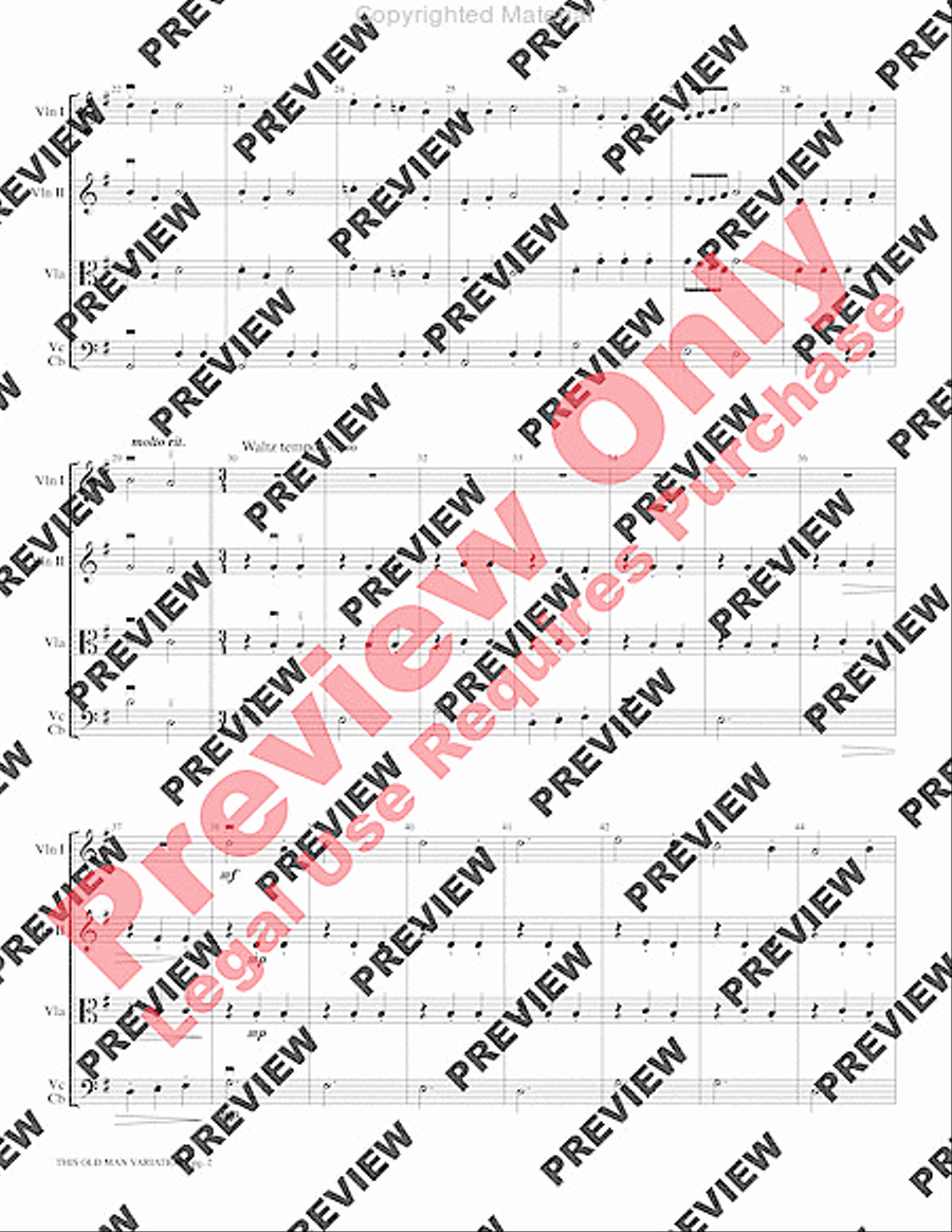 This Old Man Variations This Old Man Variations String Orchestra scores gallery preview page 5