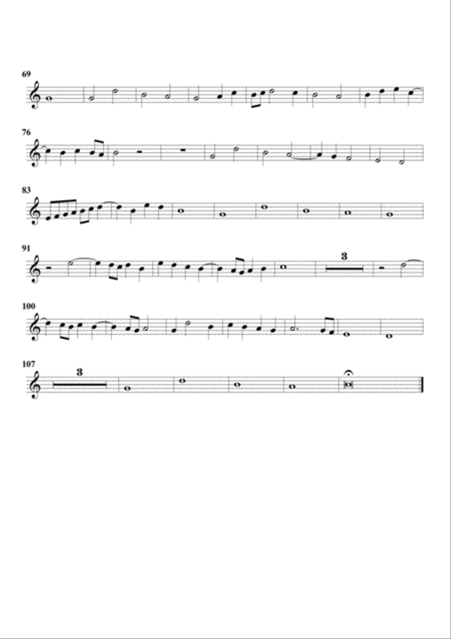 Ricercare no.10, FbWV 410 Recorder scores gallery preview page 6