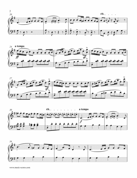 Czardas: Hungarian Dance from Coppelia - Intermediate Piano image number null