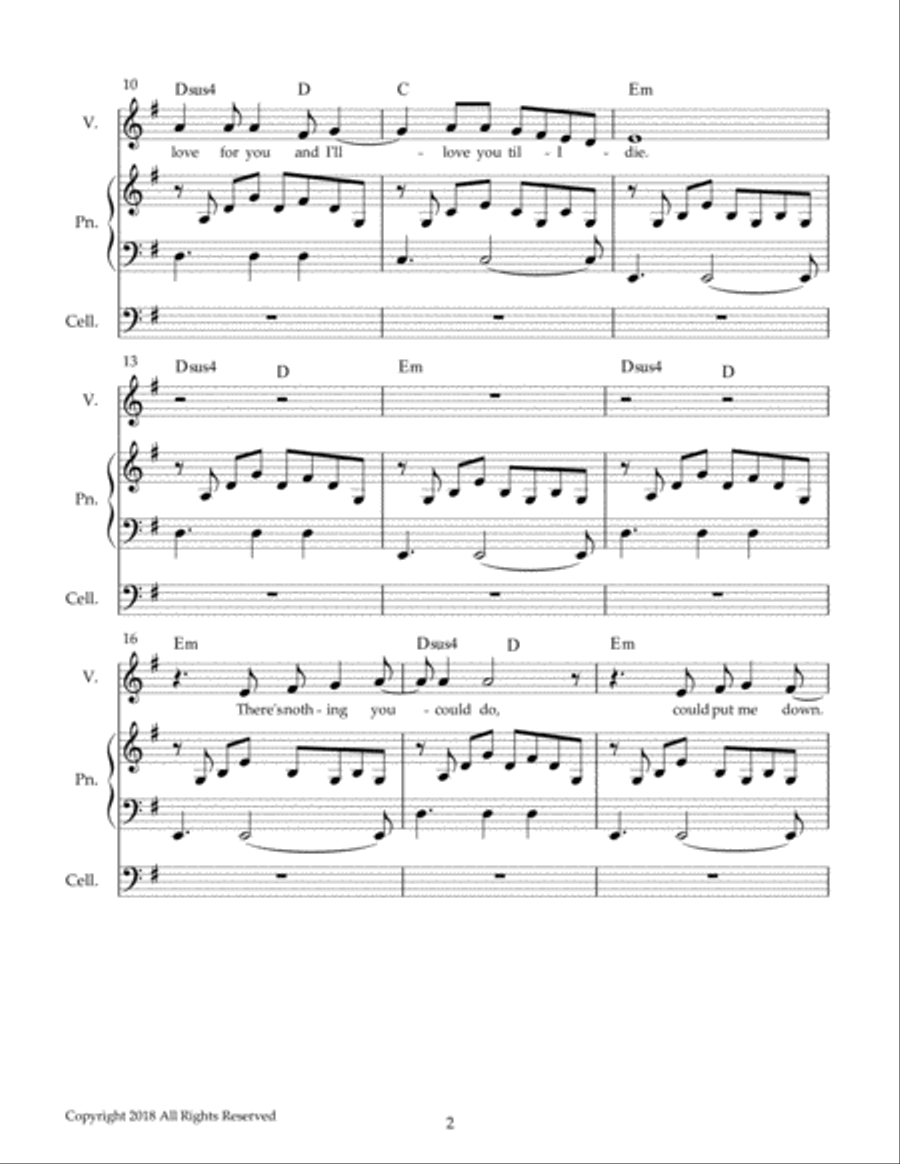 I've Got a Feeling PVG Small Ensemble scores gallery preview page 2