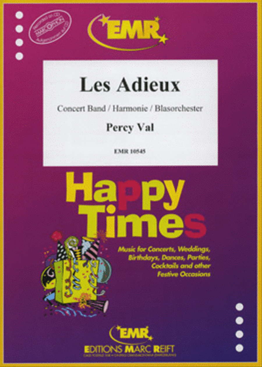 Les Adieux Concert Band scores gallery preview page 1