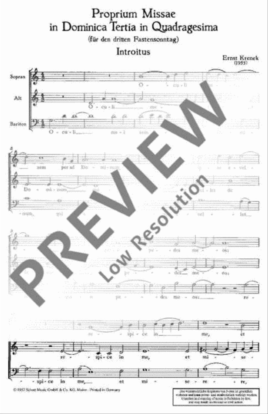 Proprium Missae Proprium Missae Mixed Choir scores gallery preview page 3