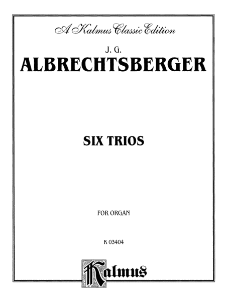 6 Organ Trios