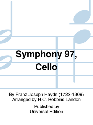 Symphony 97, Cello