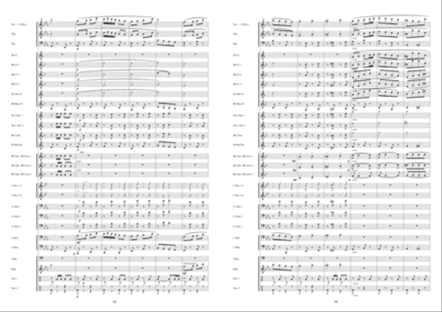 Panache ! Concert Band scores gallery preview page 8