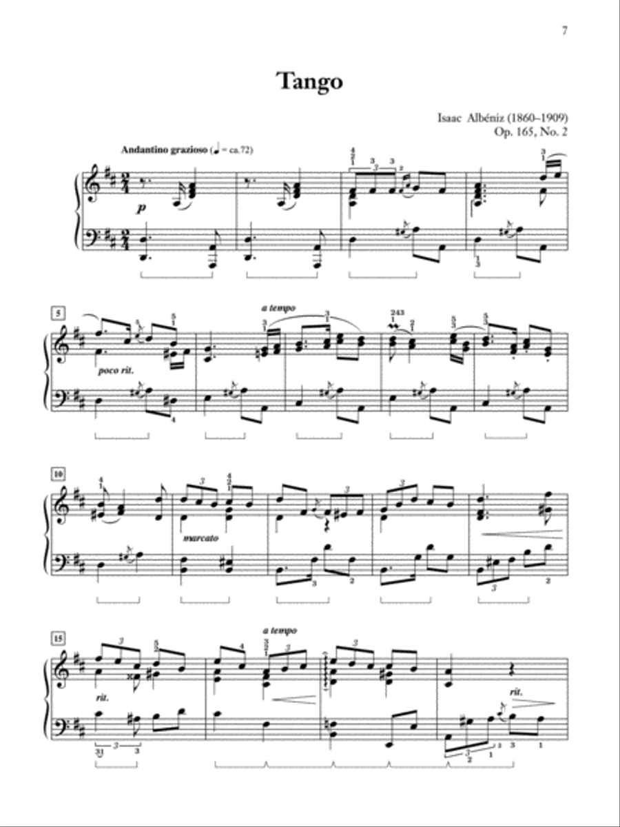 Tangos Piano Solo scores gallery preview page 2
