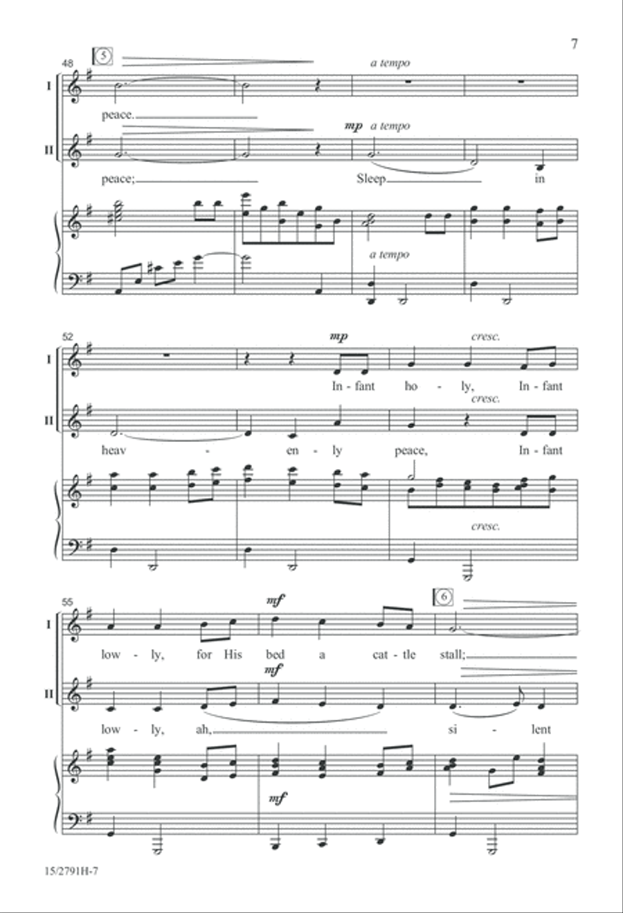 Infant Holy 2-Part scores gallery preview page 8