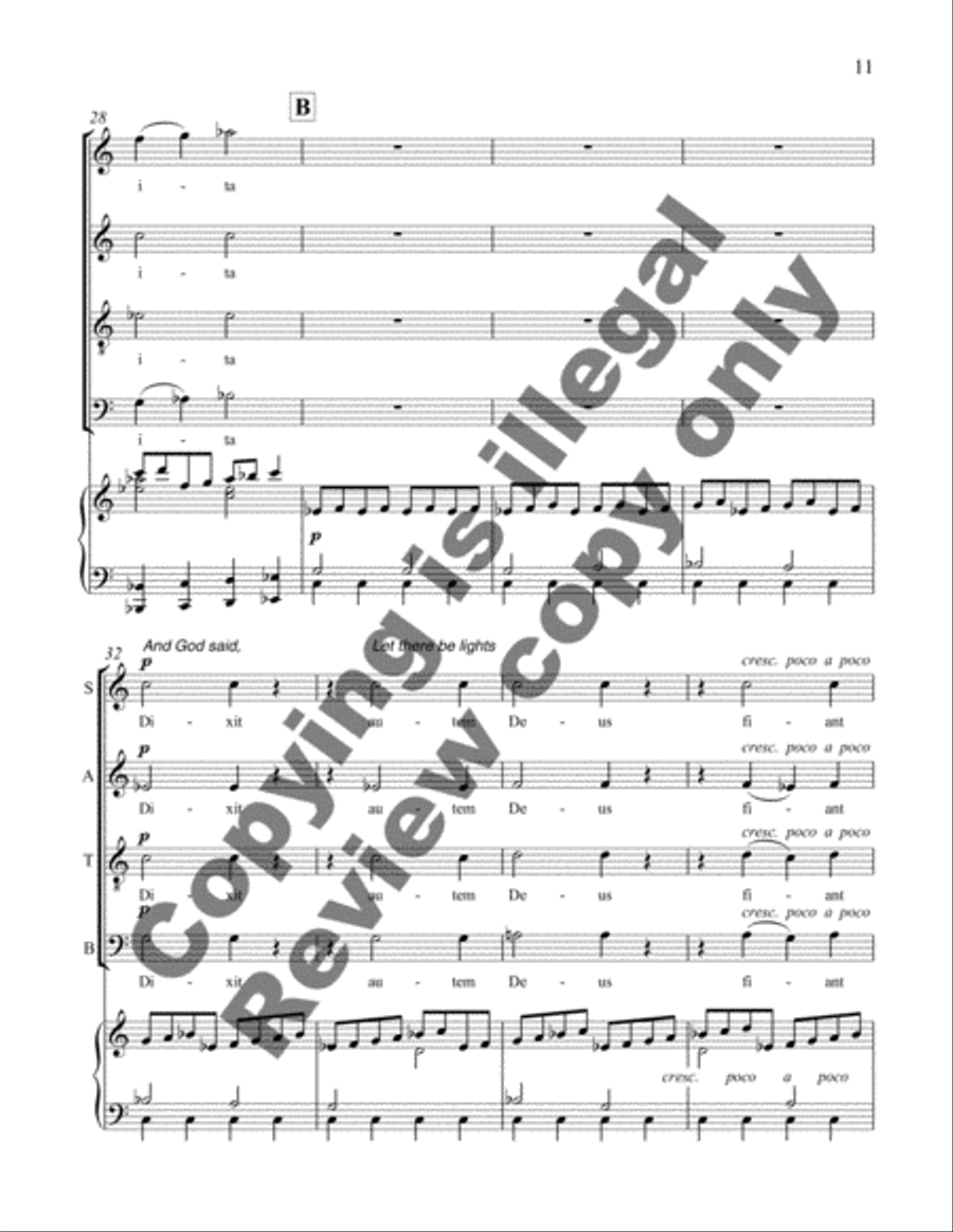 Earth Songs: 1. Et inluminent terram Divisi scores gallery preview page 7