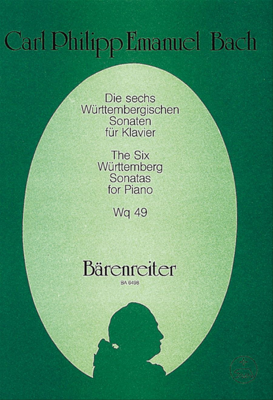 Die sechs Wurttembergischen Sonaten Wq 49 Piano Solo scores gallery preview page 1