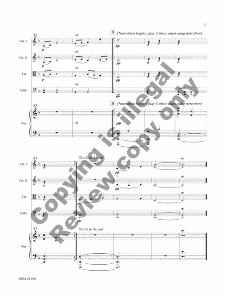 O the Deep, Deep Love O the Deep, Deep Love Cello scores gallery preview page 16