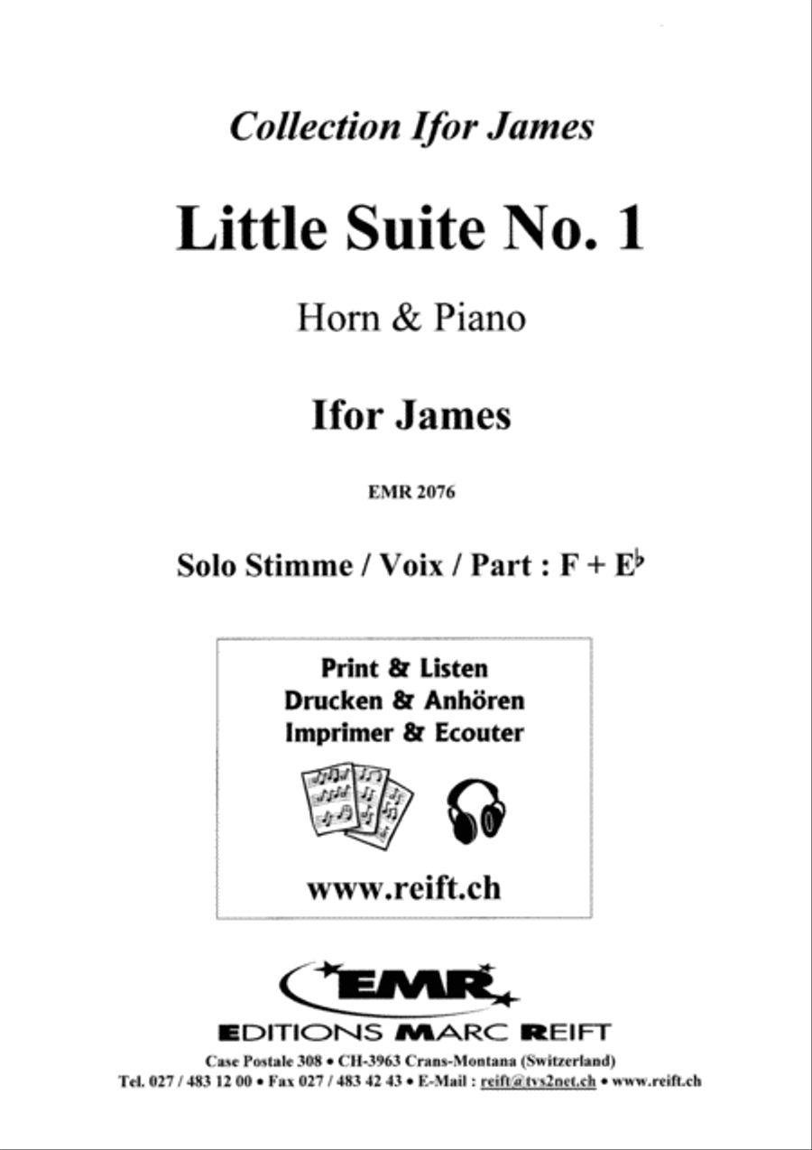 Little Suite No. 1 Horn scores gallery preview page 2