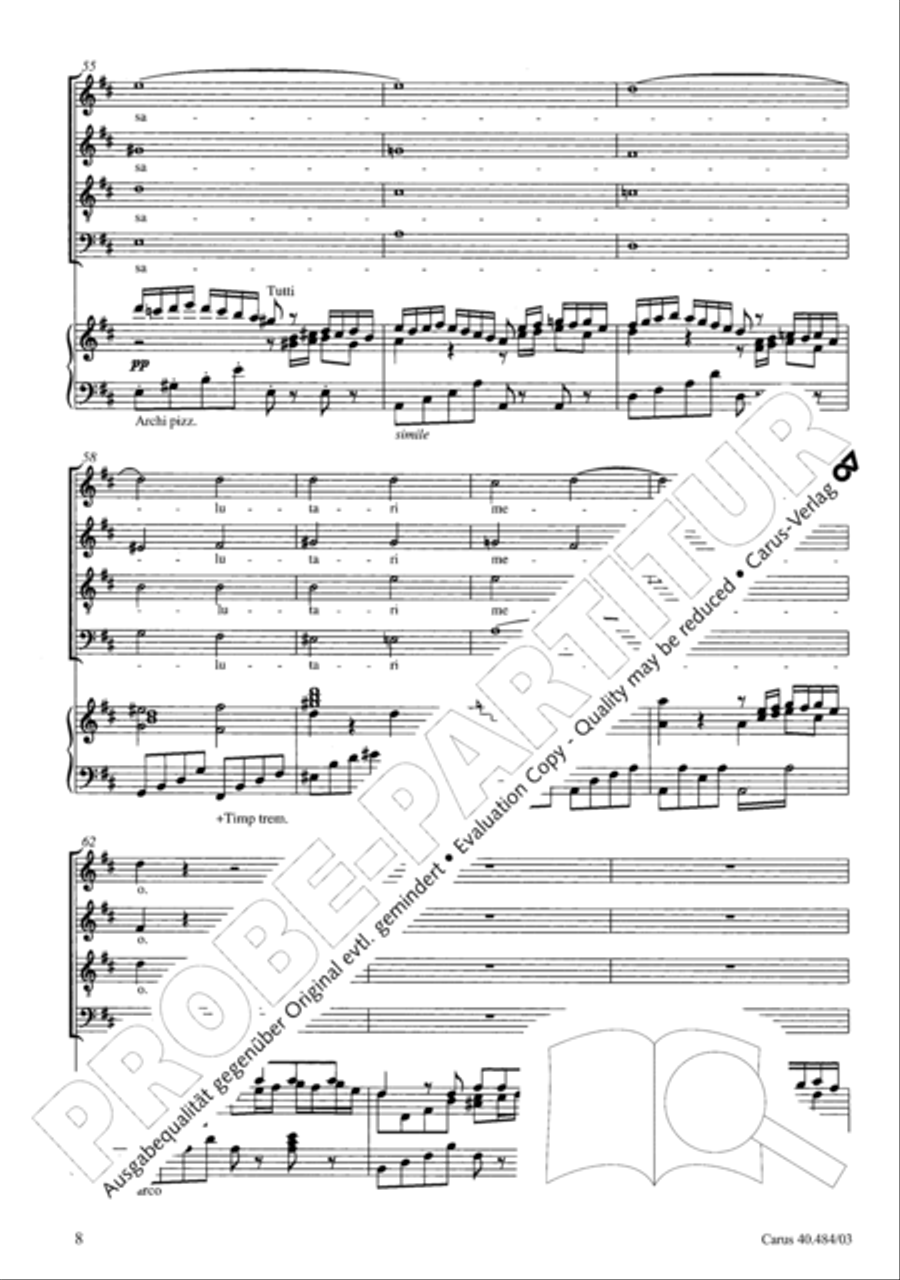Magnificat in D ATB scores gallery preview page 9