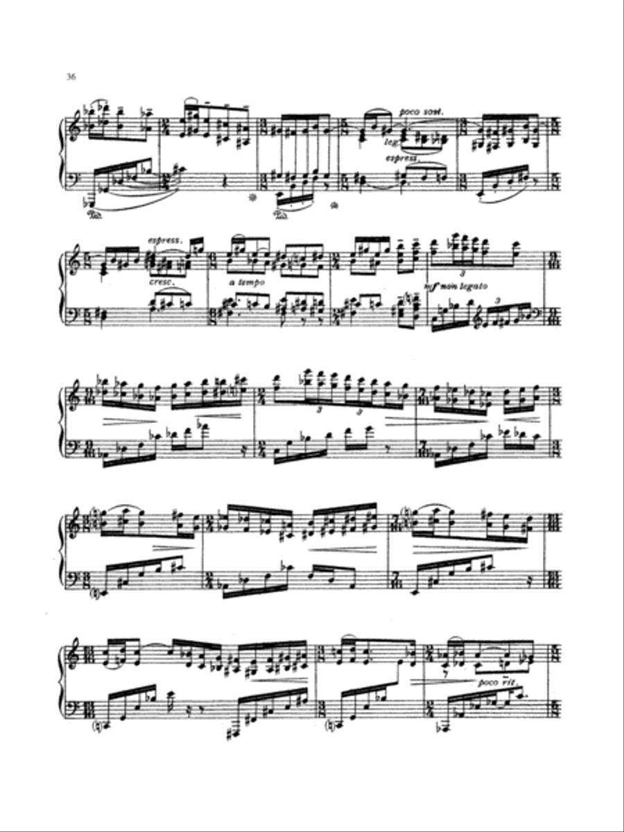 Scott: Selected Piano Works Piano Solo scores gallery preview page 5