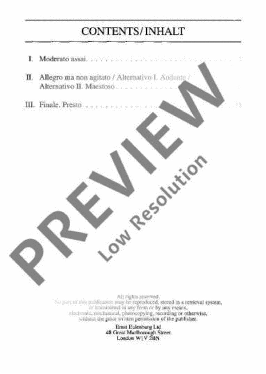 Piano Trio G minor Piano Trio scores gallery preview page 3
