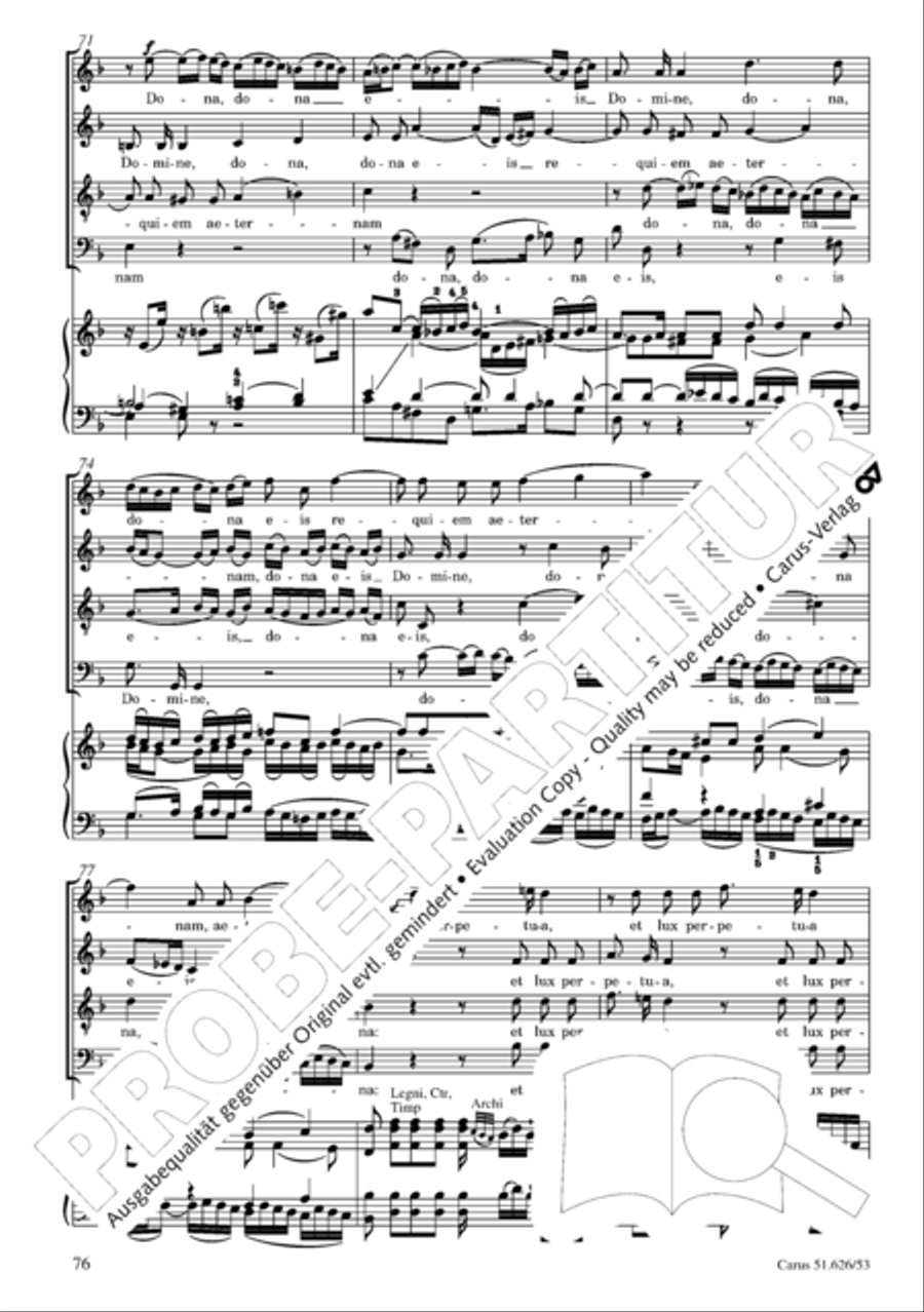 Requiem 4-Part scores gallery preview page 83