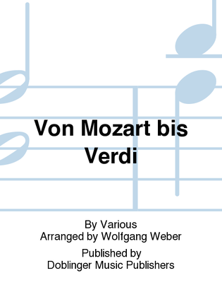 Book cover for Von Mozart bis Verdi