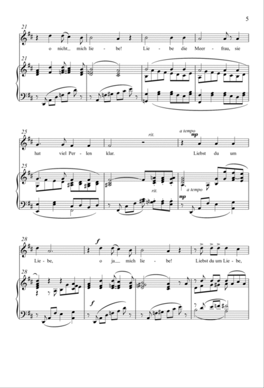 Liebst Du Um Schonheit Liebst Du Um Schonheit Unison Choir scores gallery preview page 4