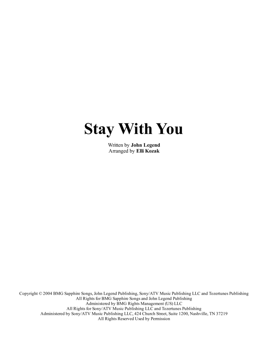Stay With You image number null