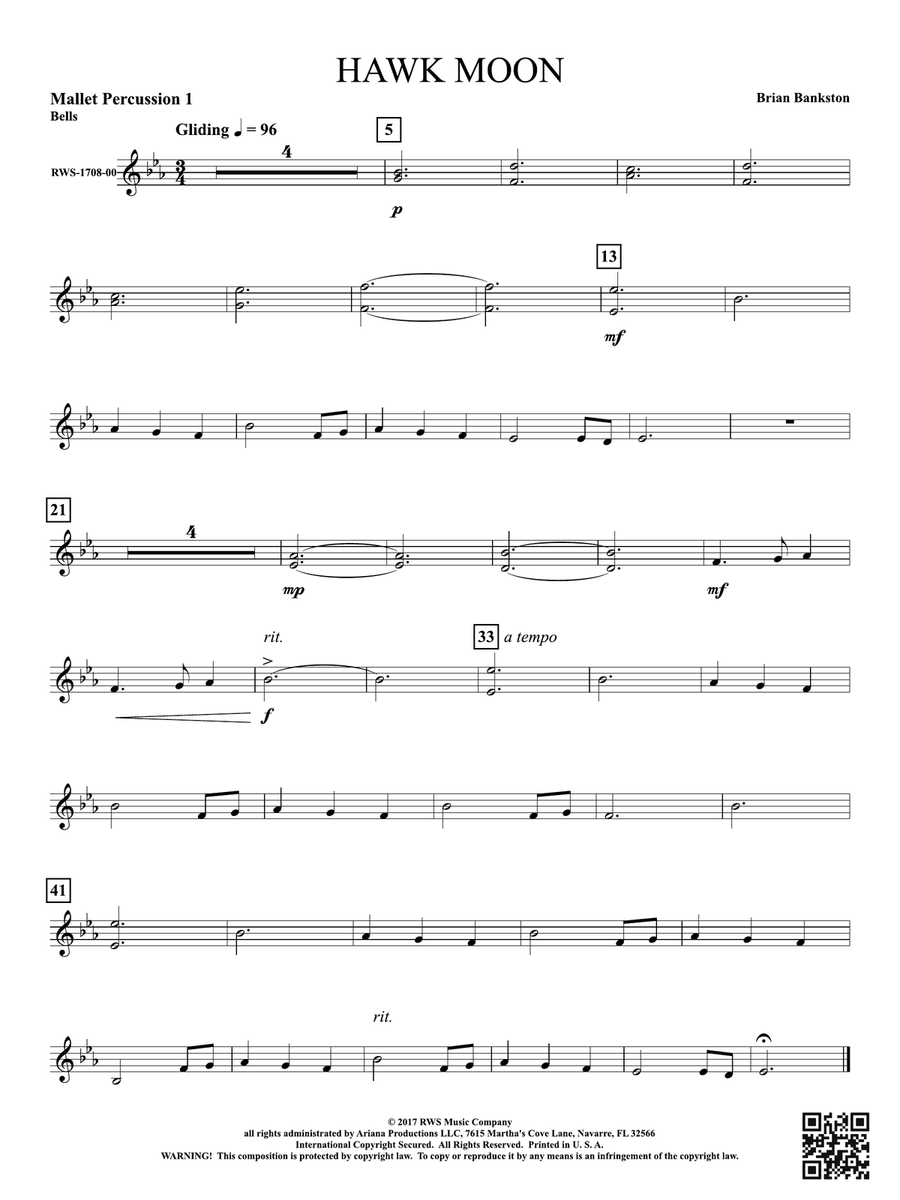 Hawk Moon: 1st Mallet Percussion