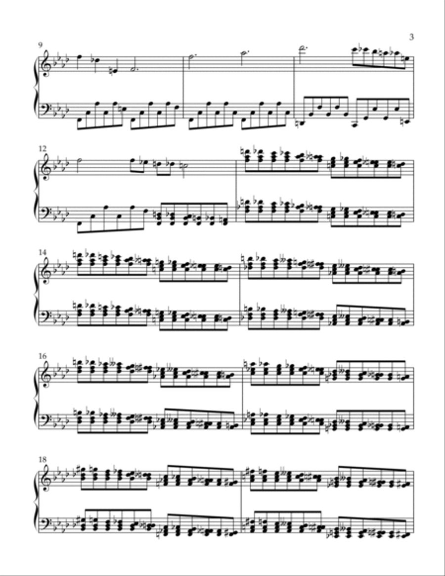 Capricho No.1 Op.156 Capricho No.1 Op.156 Piano Solo scores gallery preview page 3
