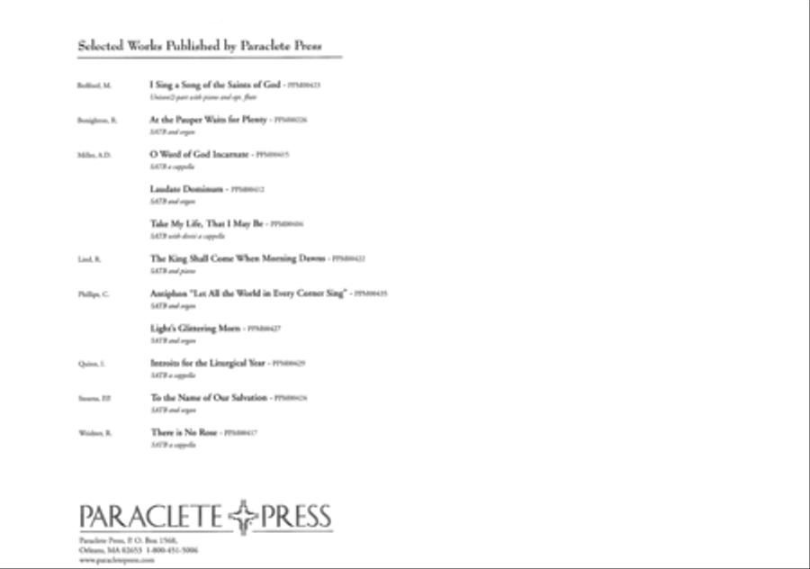 Ave Maria 4-Part scores gallery preview page 17