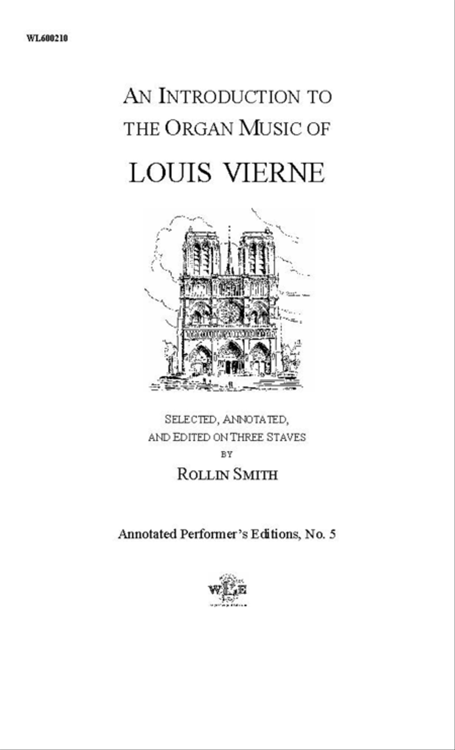 An Introduction to the Organ Music of Louis Vierne Organ scores gallery preview page 1