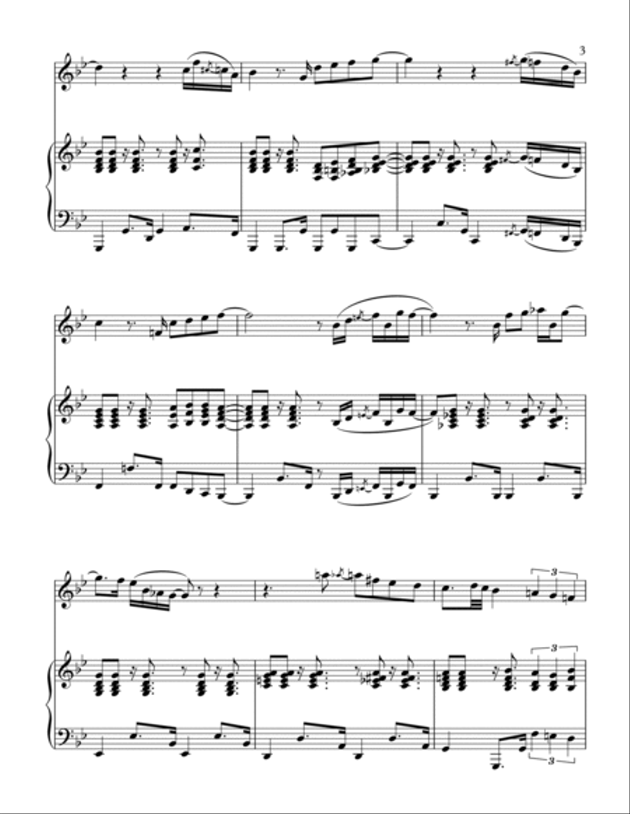 The Lady In Red Woodwind Duet scores gallery preview page 4