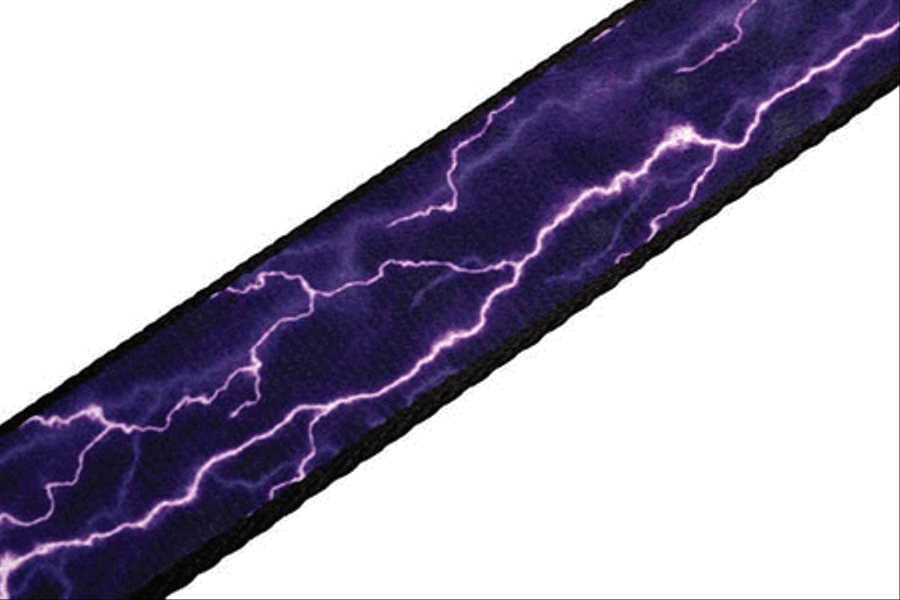 Polyester Guitar Strap – Lightning