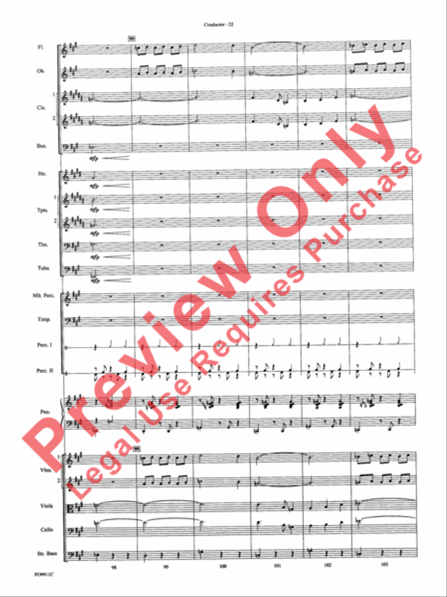A Charlie Brown Christmas Full Orchestra scores gallery preview page 25
