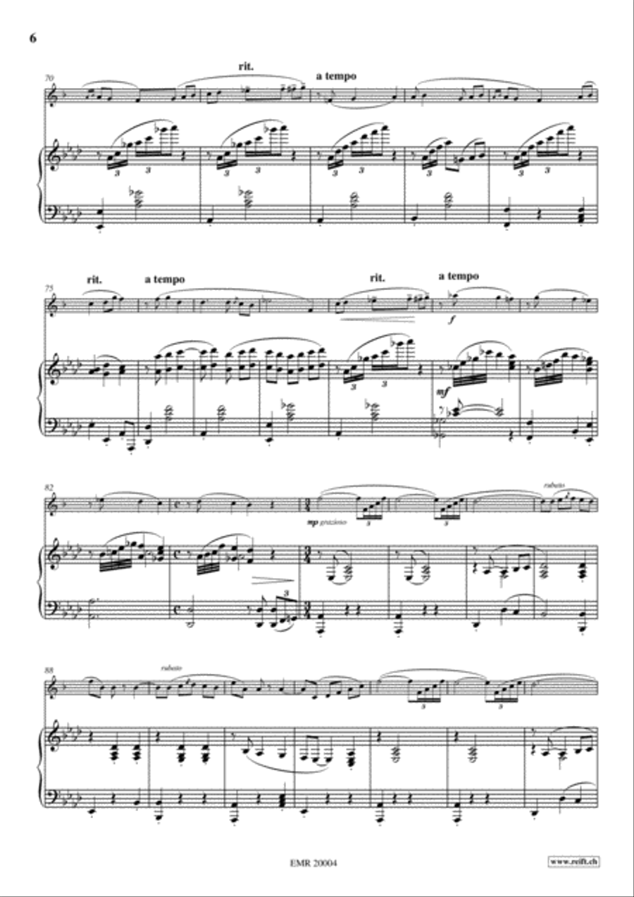 Puccini Highlights Puccini Highlights Alto Saxophone scores gallery preview page 6