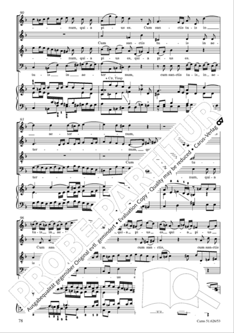 Requiem 4-Part scores gallery preview page 85