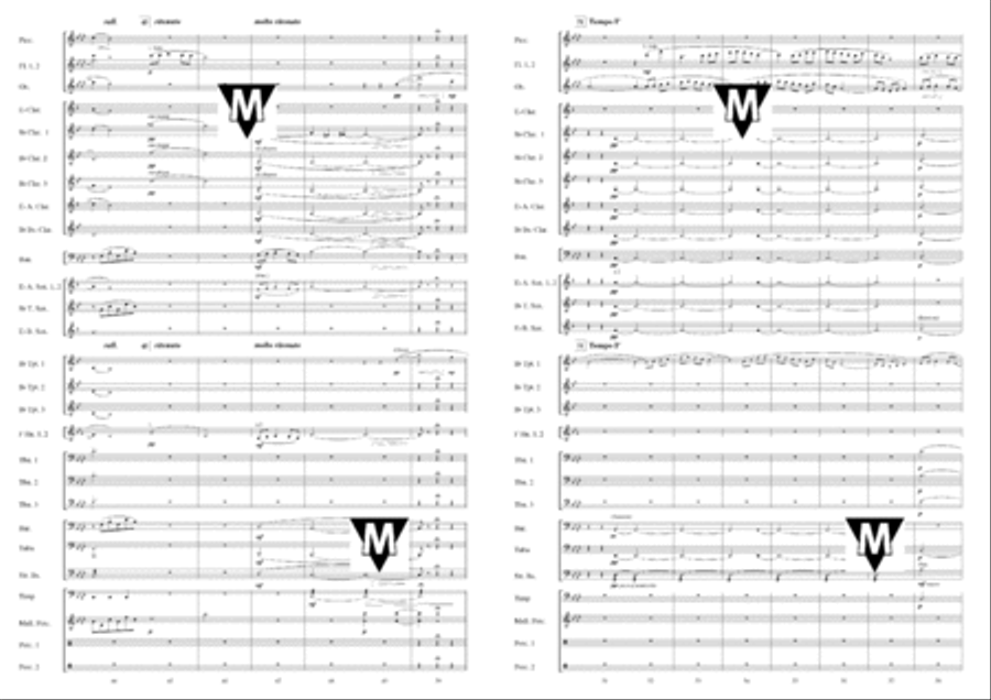 Piccola Suite Italiana Concert Band scores gallery preview page 14