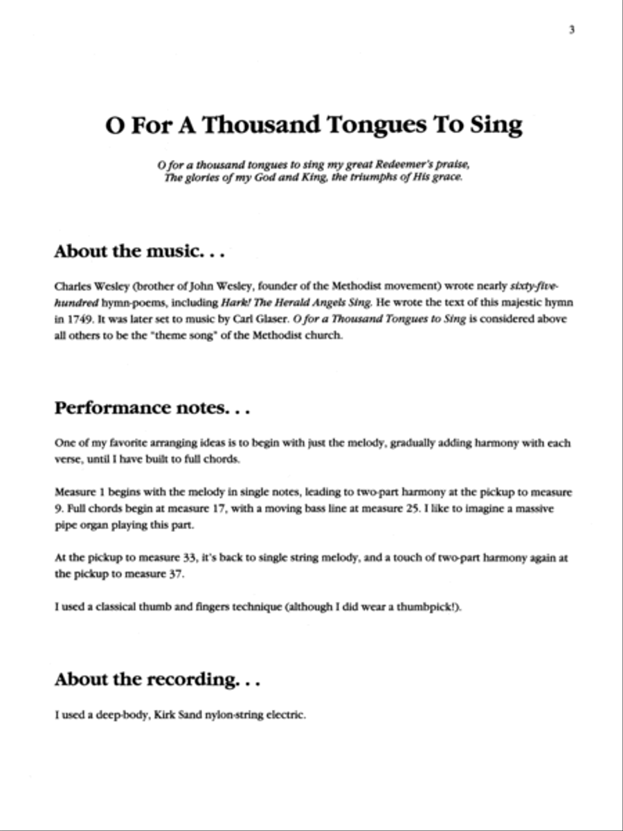 Acoustic Masters Acoustic Guitar scores gallery preview page 3