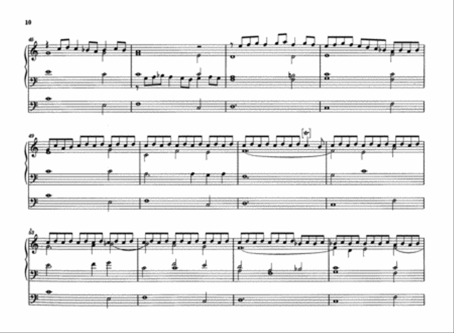 Passacaglia in d, BUX WV 161 Organ scores gallery preview page 4
