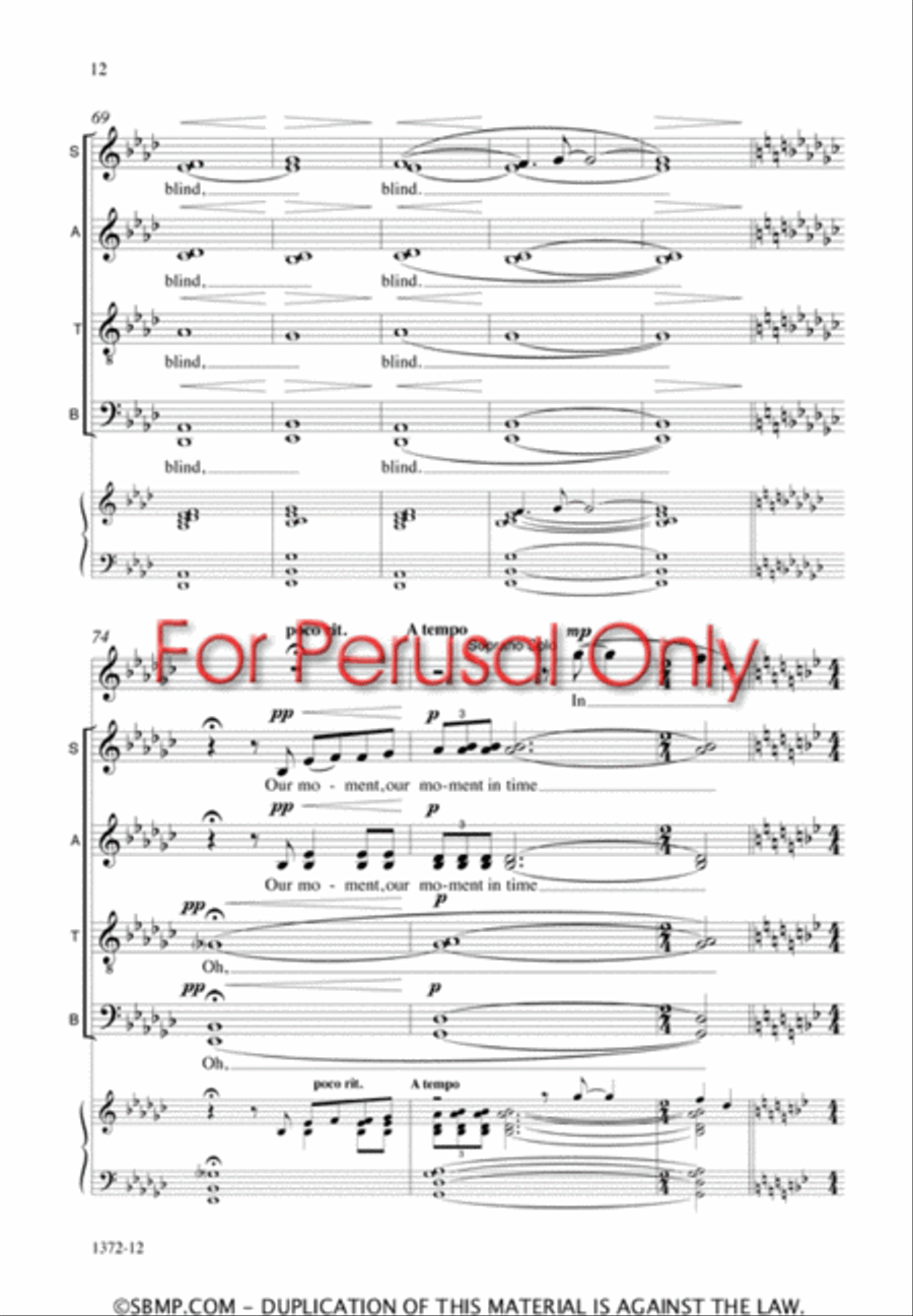 Infinity - SATB divisi Octavo Divisi scores gallery preview page 11