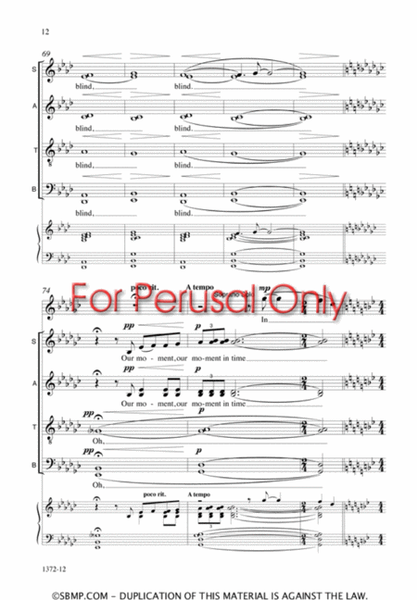 Infinity - SATB divisi Octavo image number null