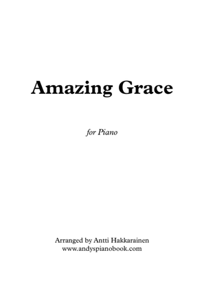 Book cover for Amazing Grace - Piano