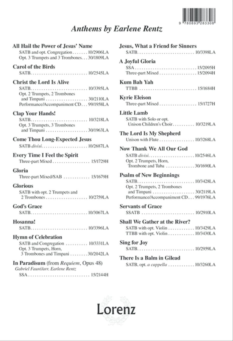 We Have Seen the Lord We Have Seen the Lord 4-Part scores gallery preview page 12